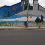 Mural en homenaje a los héroes de Malvinas